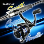 CASTING Spinning Reel Metal Spool 5.2:1 Gear Ratio 12BB Saltwater Freshwater Fishing Reel