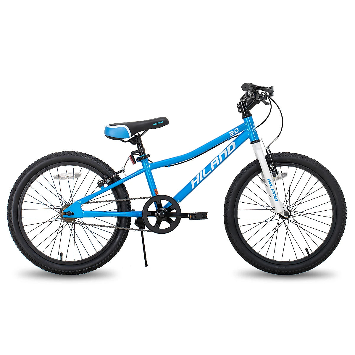 20 Inch Kids Mountain Bike for Boys, Girls, Single Speed Kids Bicycles with Dual Handbrakes and Kickstand ﻿