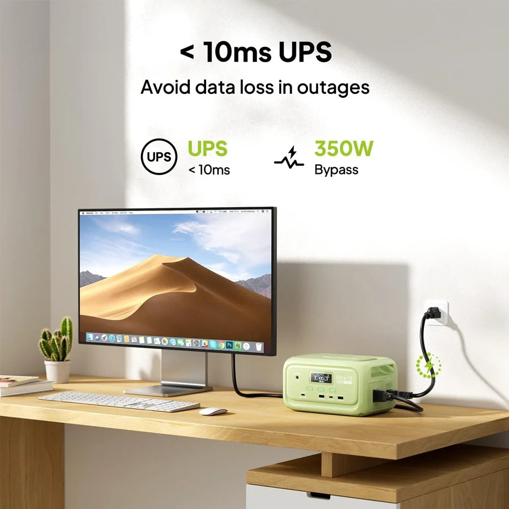 200W Mini Power Station With 100W USB C Fast Charge Portable Solar Generator For Camping