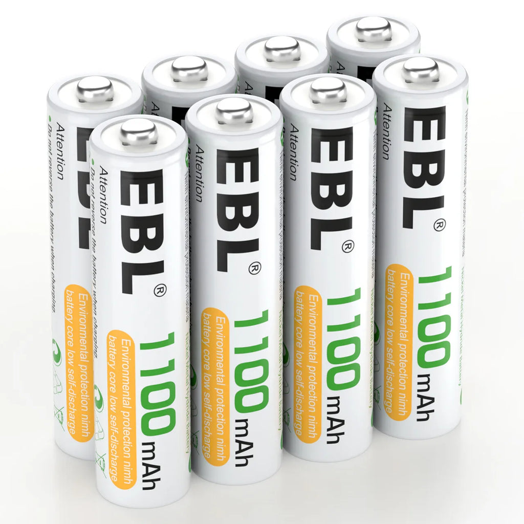 AAA 1.2V Rechargeable Batteries 1100mAh Ni-MH Battery High Performance For Toys Remote Control Mouse Clock Flashlights