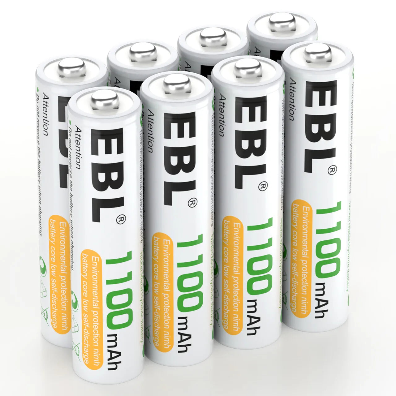 AAA 1.2V Rechargeable Batteries 1100mAh Ni-MH Battery High Performance For Toys Remote Control Mouse Clock Flashlights