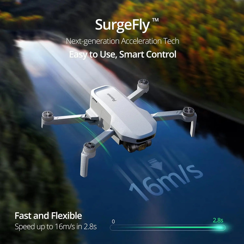 Single Axis Gimbal 4K GPS Drones Professional Under 249g Max 4-KM for Adults and Beginners ATOM SE
