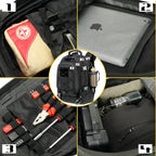 Extra Large 60L Tactical Water Resistant Backpack For Men & Women, For Camping, Fishing, Hiking, Travel & Laptop