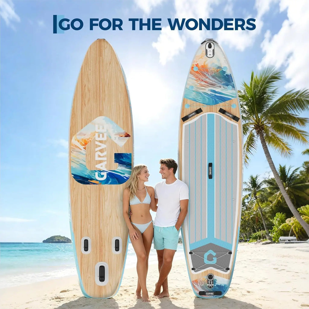 11ft  Inflatable Stand Up Paddleboard With Premium SUP Accessories,  450lbs Capacity, With Camera Mount