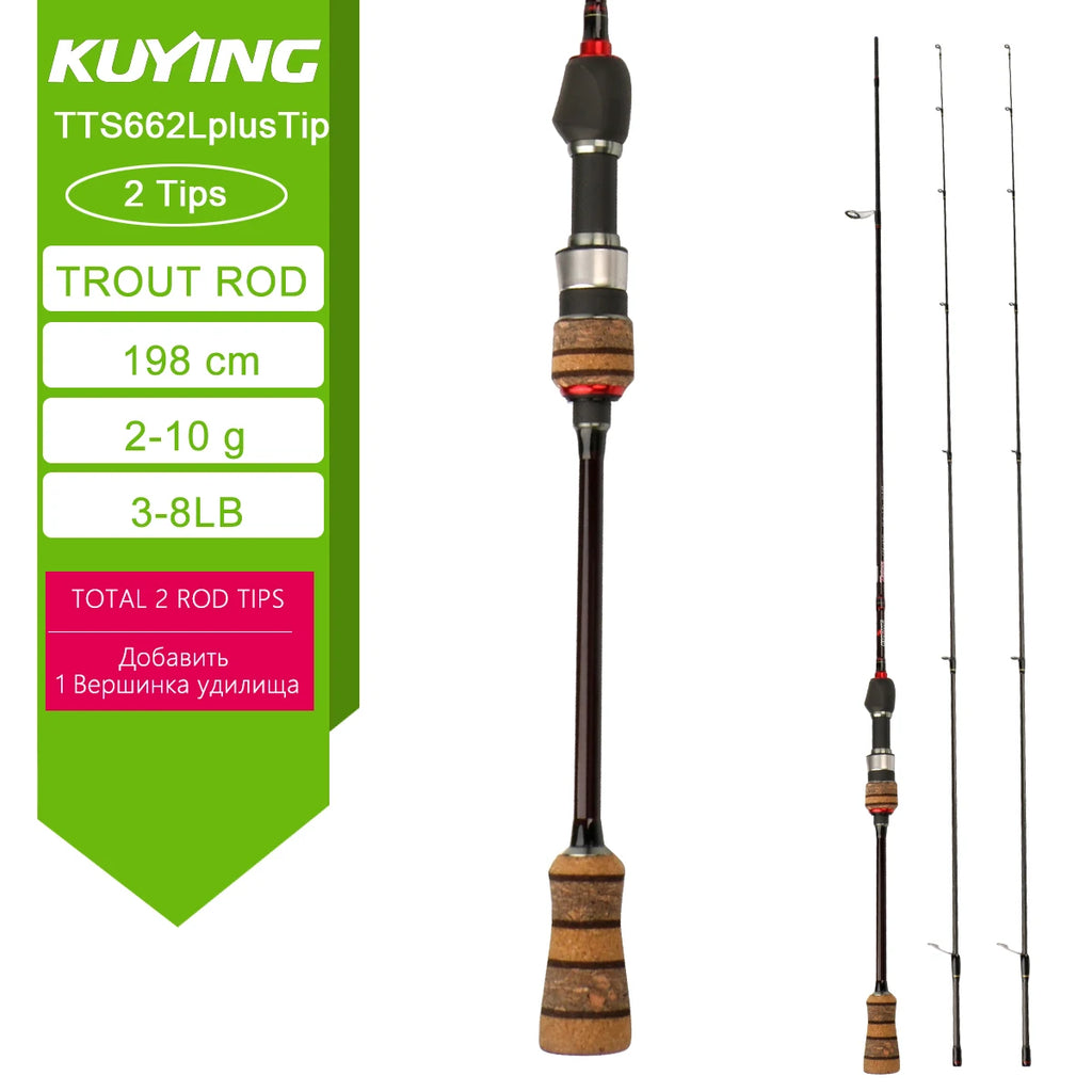 Spinning Casting Rod For Fishing Lure Rods BFS Pole Carbon 0.8-8g 1-8lb  Baitcaster