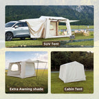 Inflatable Tents for Camping suv tent  Easy Setup Inflatable Tent Waterproof Air Glamping Tents for Camping Adult 4/6/8 Person