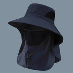 Summer Sun Hats With UV Protection For Outdoors,  Hunting, Hiking & Camping With Visor And Neck Flap For Men & Women.