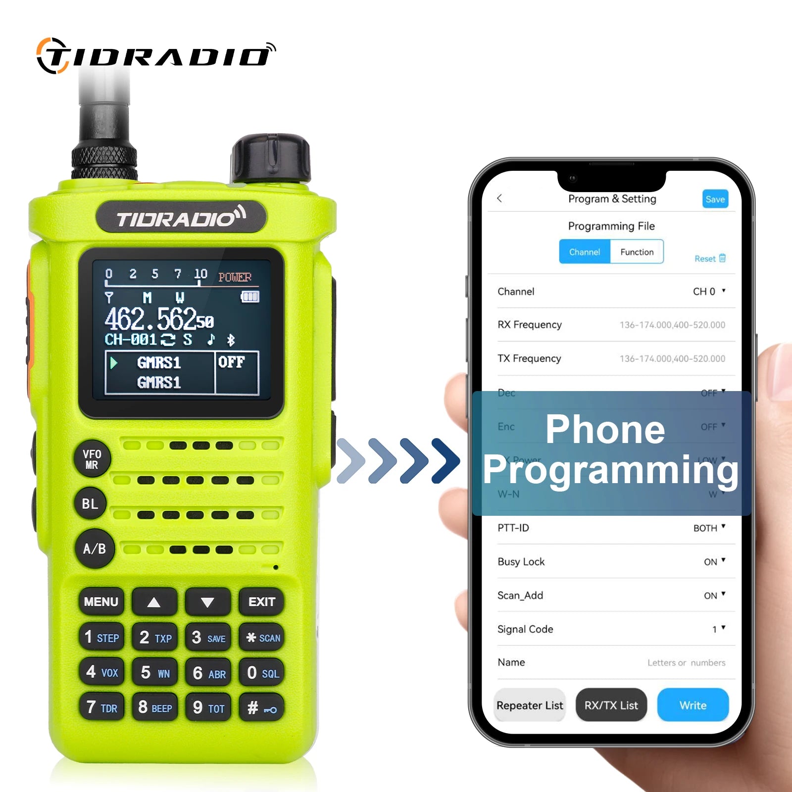 2nd Generation 10W Profession Walkie Talkie,  Long Range Emergency Radio, Portable Two Way Radio Receiver Search Repeaters