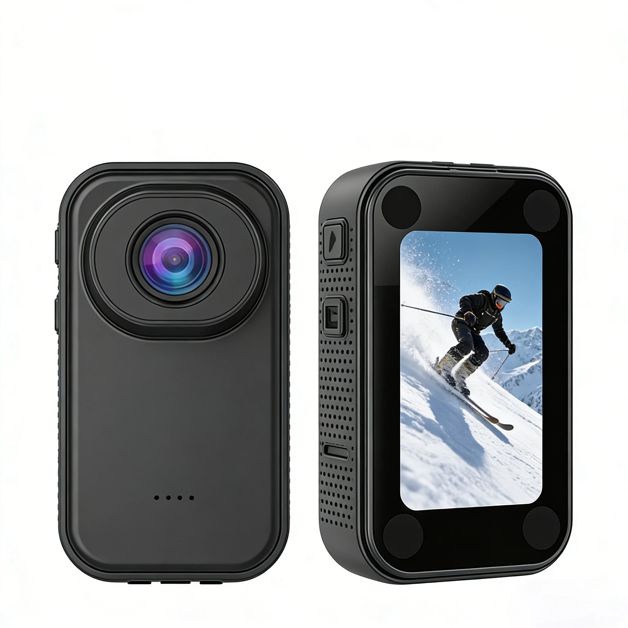 1.44-inch HD 1080p Thumb-Sized Action Camera for Kids, Outdoor Video Recorder, Mini Compact Action Camera with Memory Card