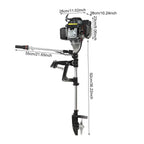 E-Start 7.5HP 4-Stroke Outboard Trolling  Motor 144CC