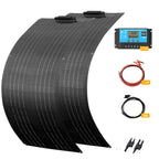 12V 50W, 19.8V 100W Flexible Photovoltaic Solar Panels, Battery Charger For Car, Boat, Camper, Campsite