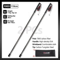 2PCs Trekking Poles Carbon Fiber 115g Ultra-Light For Hiking & Camping. Foldable Outdoor Gear