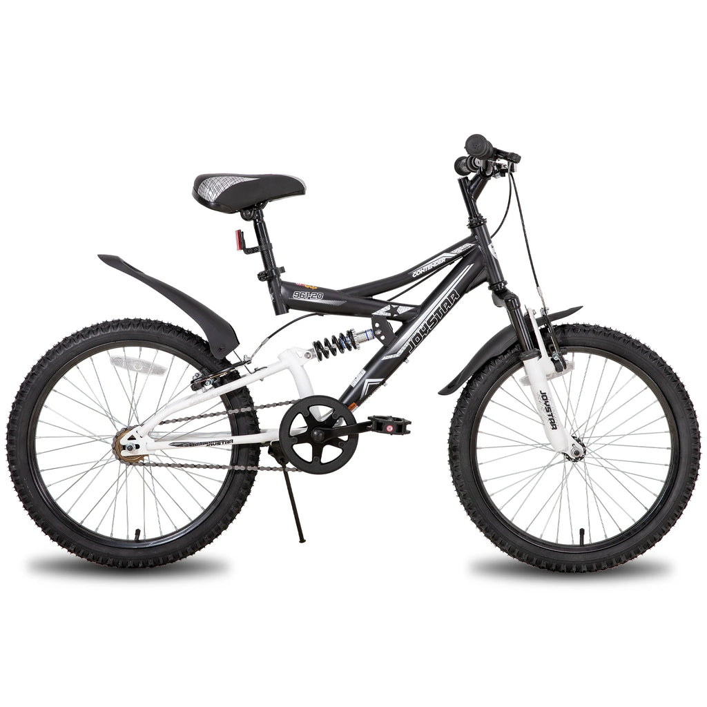 20 Inch Kids' Bike for Kids Ages 5-13 Years Old, Dual-Suspension Kids Mountain Bike