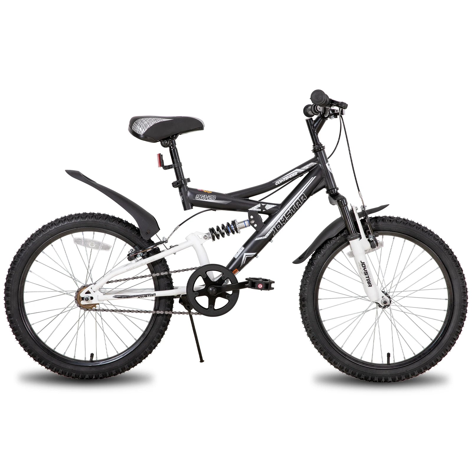 20 Inch Kids' Bike for Kids Ages 5-13 Years Old, Dual-Suspension Kids Mountain Bike