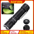 70.3 HI LED Flashlight Tactical 5200lm Powerful 21700 USB C Rechargeable Torch with Tail E-switch Outdoor Light
