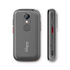 Mini 4G Android 12 Unlocked Smartphone 4+64GB With SD Card Silver Grey And VoLTE HD Voice Support