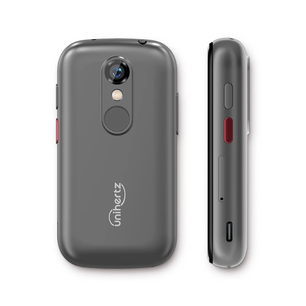 Mini 4G Android 12 Unlocked Smartphone 4+64GB With SD Card Silver Grey And VoLTE HD Voice Support