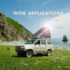 12V 50W, 19.8V 100W Flexible Photovoltaic Solar Panels, Battery Charger For Car, Boat, Camper, Campsite