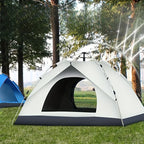 Small Silver Compact Auto-Tent - Quick 60-Second Setup Sunshade for 3-4 People, All-Weather & Portable