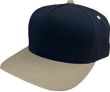 5panel Solid with Under Bill Colored Blank Caps Tcoa