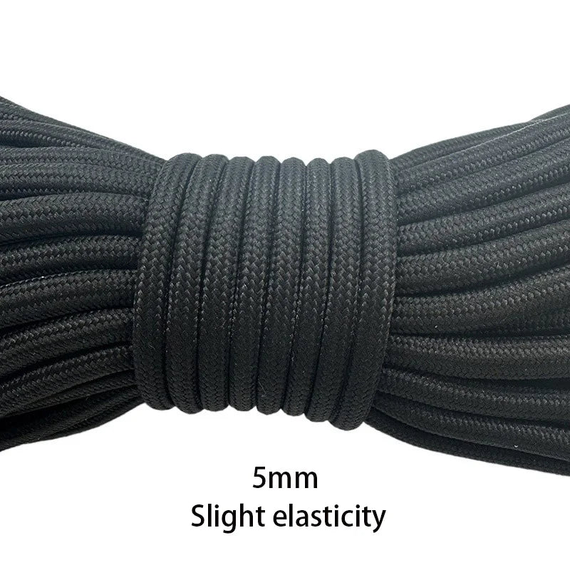 Paracord 1mm/2mm/3mm/4mm/5mm Diameter Parachute Rope Climbing Camping Survival Gear Parachute Rope Bracelet DIY Jewelry Findings