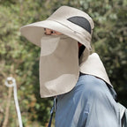 Summer Sun Hats With UV Protection For Outdoors,  Hunting, Hiking & Camping With Visor And Neck Flap For Men & Women.