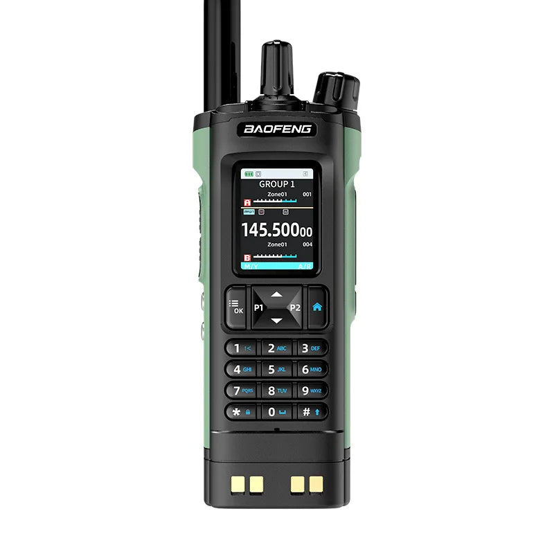 Walkie Talkie DMR GPS 10W Programming Multi Band Wireless Copy Frequency Type-C DM-32UV Ham 2 Way Ra