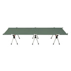 Folding Camping Cot, Adjustable Height, Lightweight Sleeping Bed, Tent Cot, with Storage Bag, Comfortable for Outdoor&Indoor