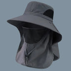 Summer Sun Hats With UV Protection For Outdoors,  Hunting, Hiking & Camping With Visor And Neck Flap For Men & Women.