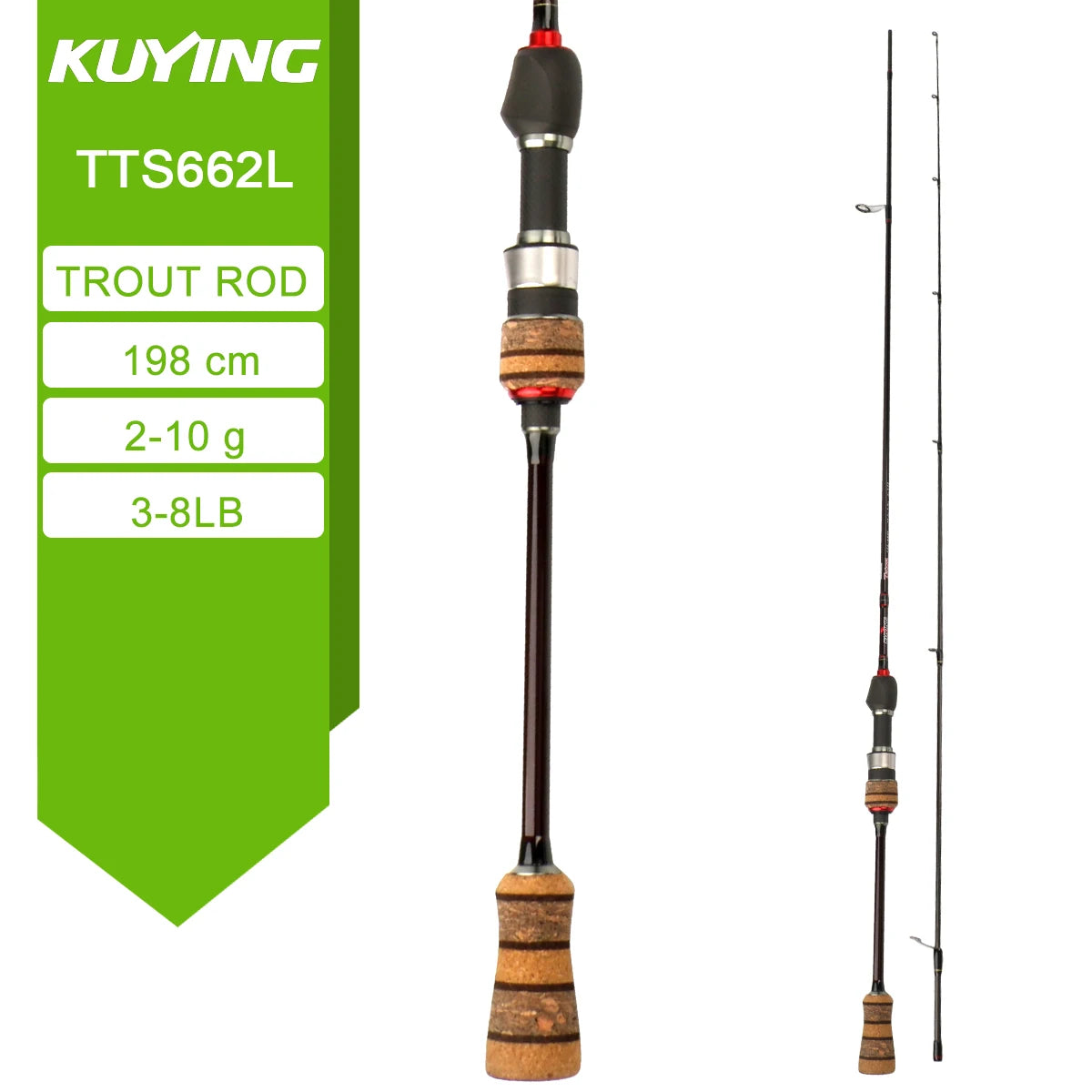 Spinning Casting Rod For Fishing Lure Rods BFS Pole Carbon 0.8-8g 1-8lb  Baitcaster