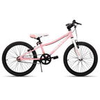 20 Inch Kids Mountain Bike for Boys, Girls, Single Speed Kids Bicycles with Dual Handbrakes and Kickstand ﻿
