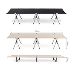 Folding Camping Cot, Adjustable Height, Lightweight Sleeping Bed, Tent Cot, with Storage Bag, Comfortable for Outdoor&Indoor