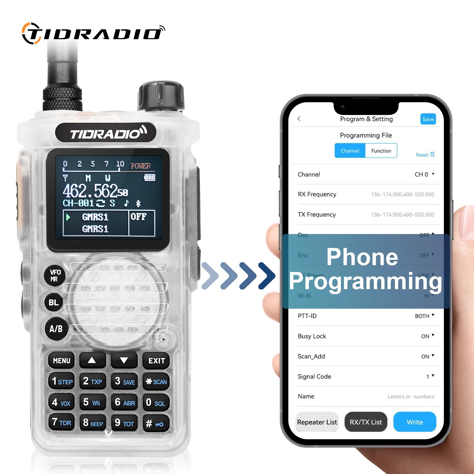 2nd Generation 10W Profession Walkie Talkie,  Long Range Emergency Radio, Portable Two Way Radio Receiver Search Repeaters