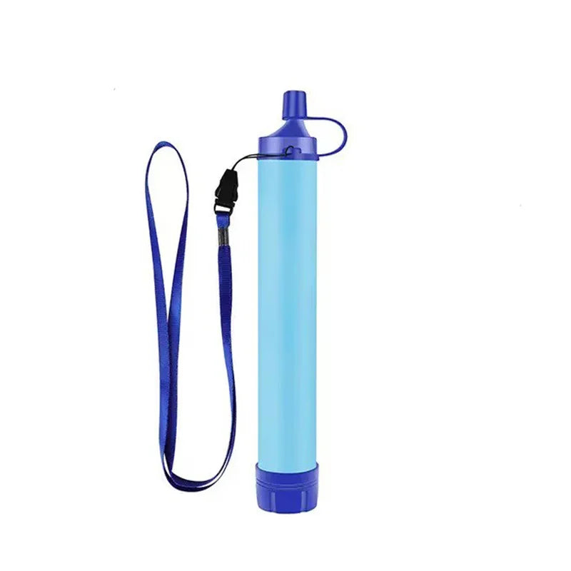 1-5 Pcs Outdoor Mini Water Filter Straw Camping Purification Portable