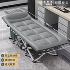Camping Cot Comfortable with Pad Portable Folding Bed for Sleeping