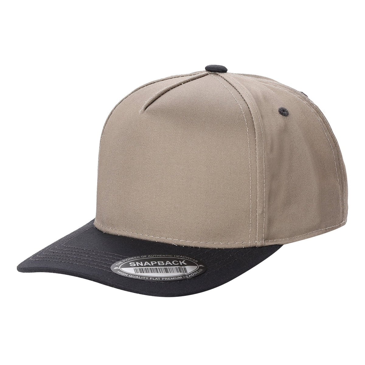 5panel Solid with Under Bill Colored Blank Caps Tcoa