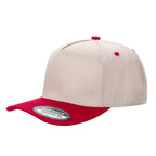 5panel Solid with Under Bill Colored Blank Caps Tcoa