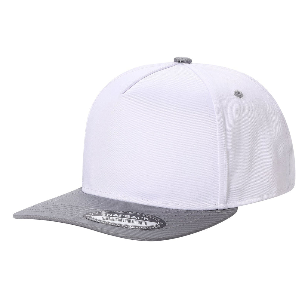 5panel Solid with Under Bill Colored Blank Caps Tcoa