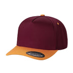 5panel Solid with Under Bill Colored Blank Caps Tcoa