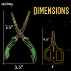 Tackle Boss 4 pcs Outlaw Fishing Plier Set