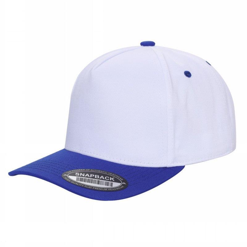 5panel Solid with Under Bill Colored Blank Caps Tcoa