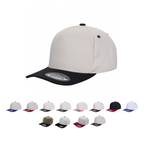 5panel Solid with Under Bill Colored Blank Caps Tcoa