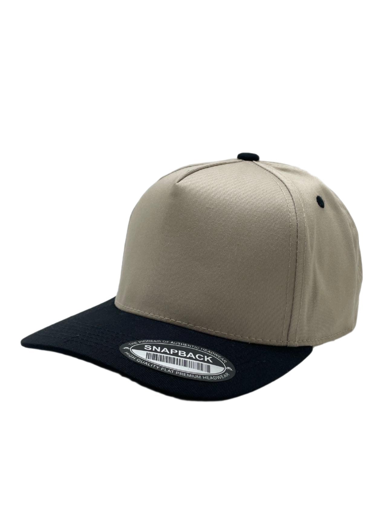 5panel Solid with Under Bill Colored Blank Caps Tcoa