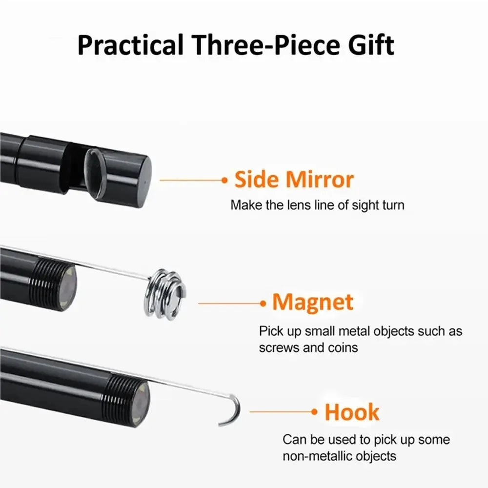 Dabfavshop Waterproof Endoscope Camera for Inspection