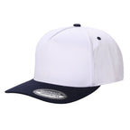 5panel Solid with Under Bill Colored Blank Caps Tcoa